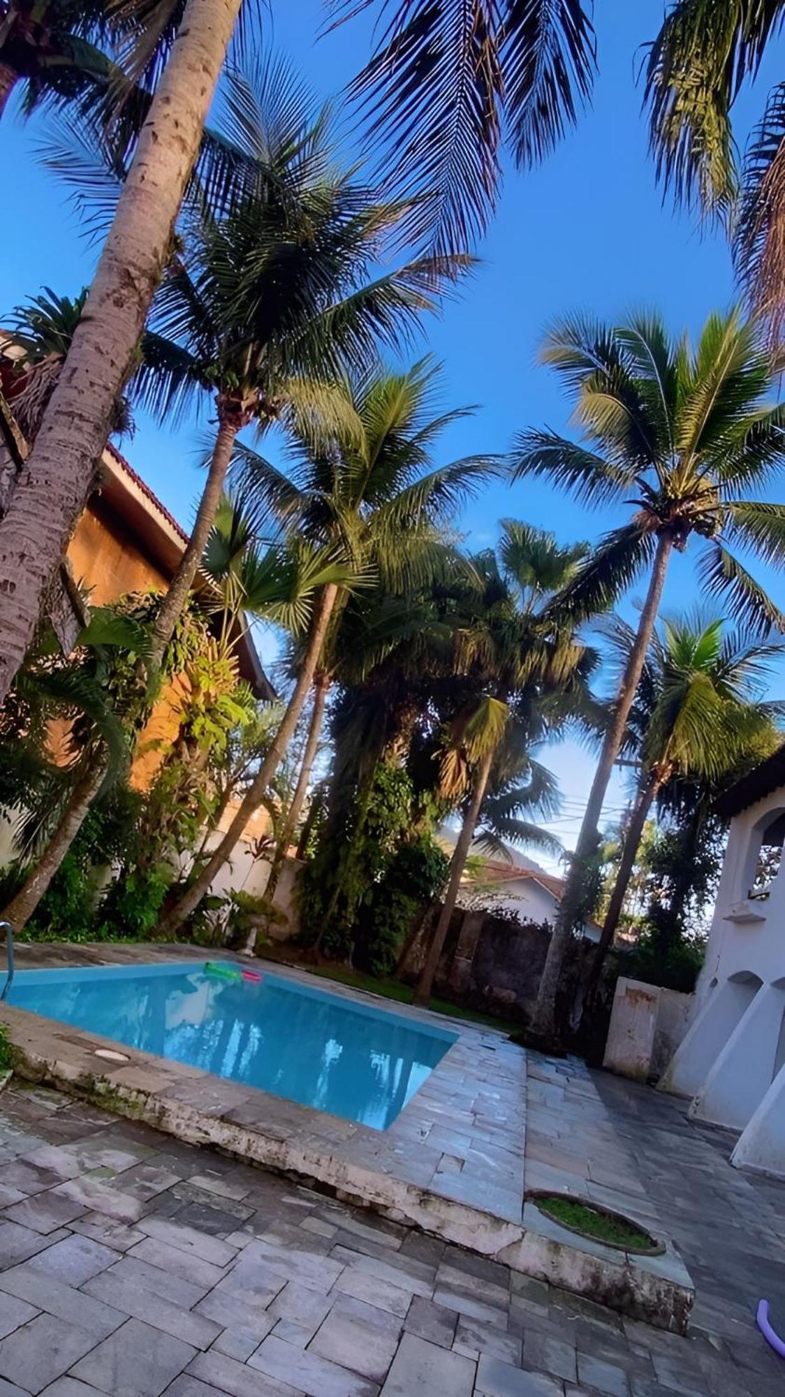 Casarao No Guaruja Com Piscina Villa Luaran gambar