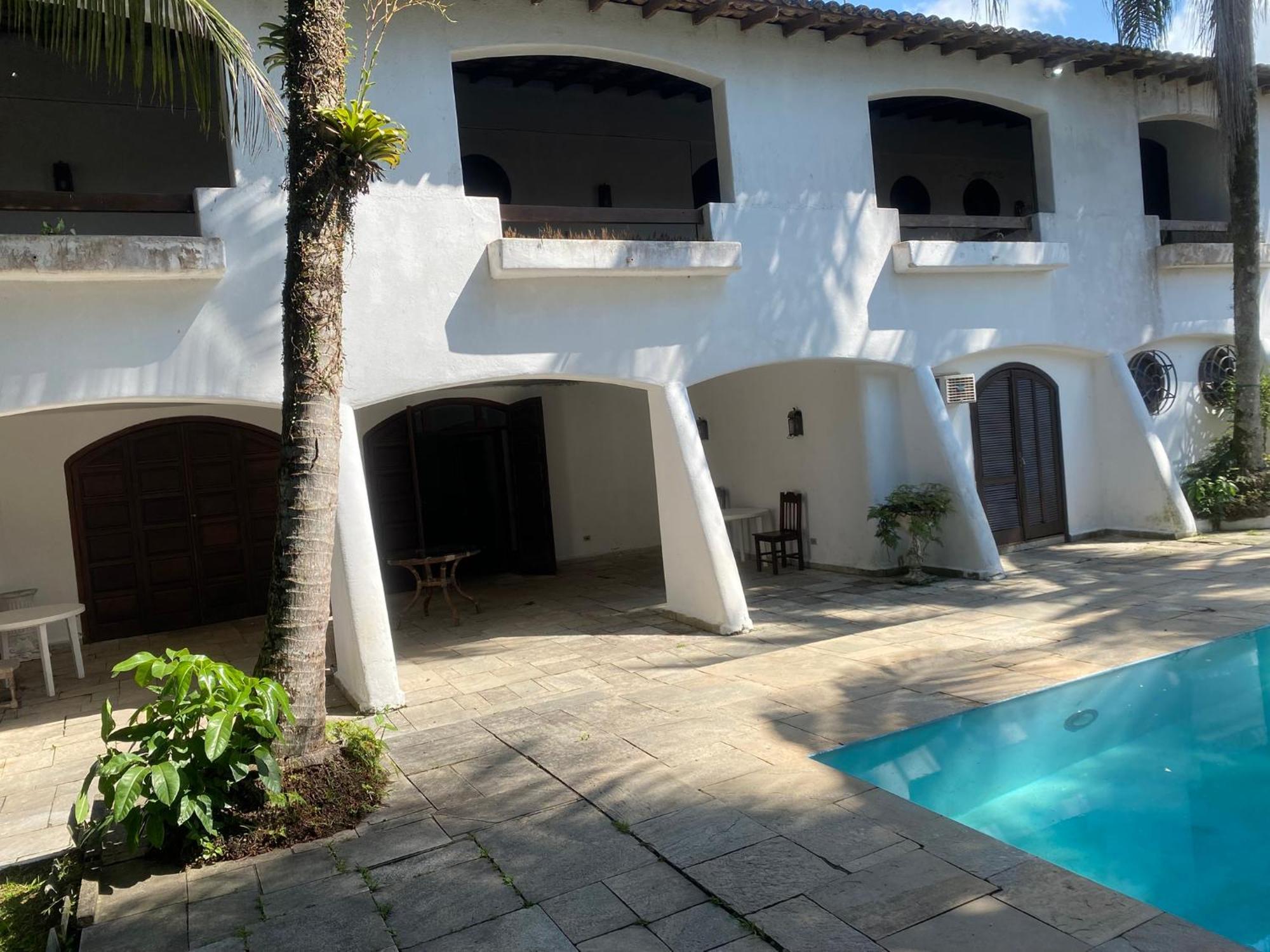 Casarao No Guaruja Com Piscina Villa Luaran gambar