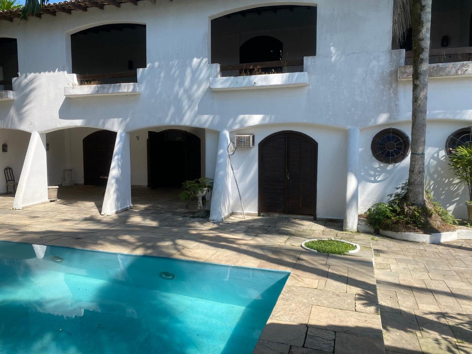 Casarao No Guaruja Com Piscina Villa Luaran gambar