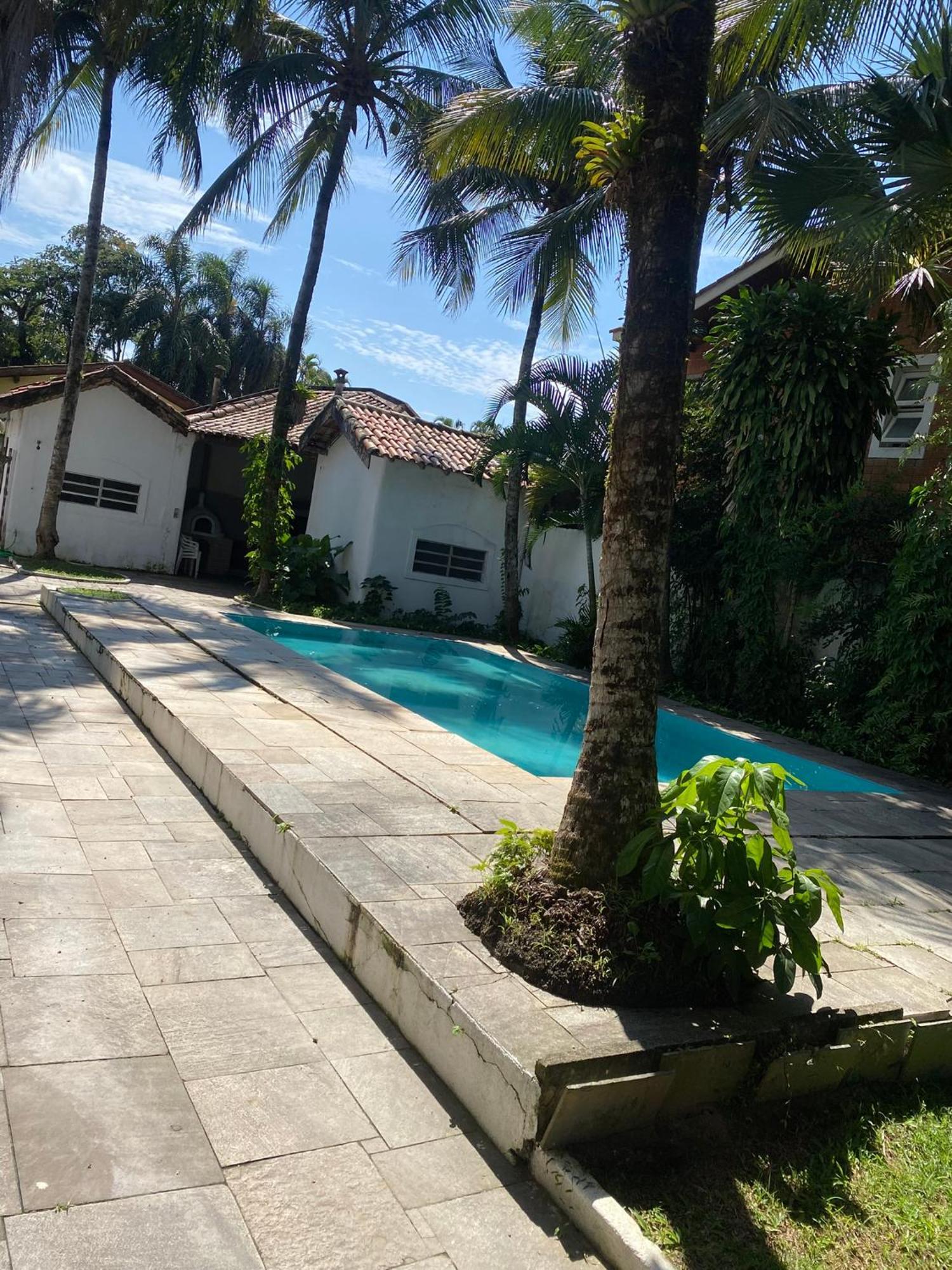 Casarao No Guaruja Com Piscina Villa Luaran gambar