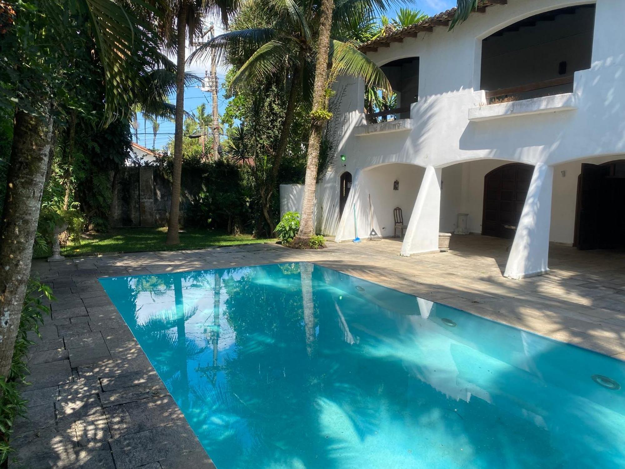 Casarao No Guaruja Com Piscina Villa Luaran gambar
