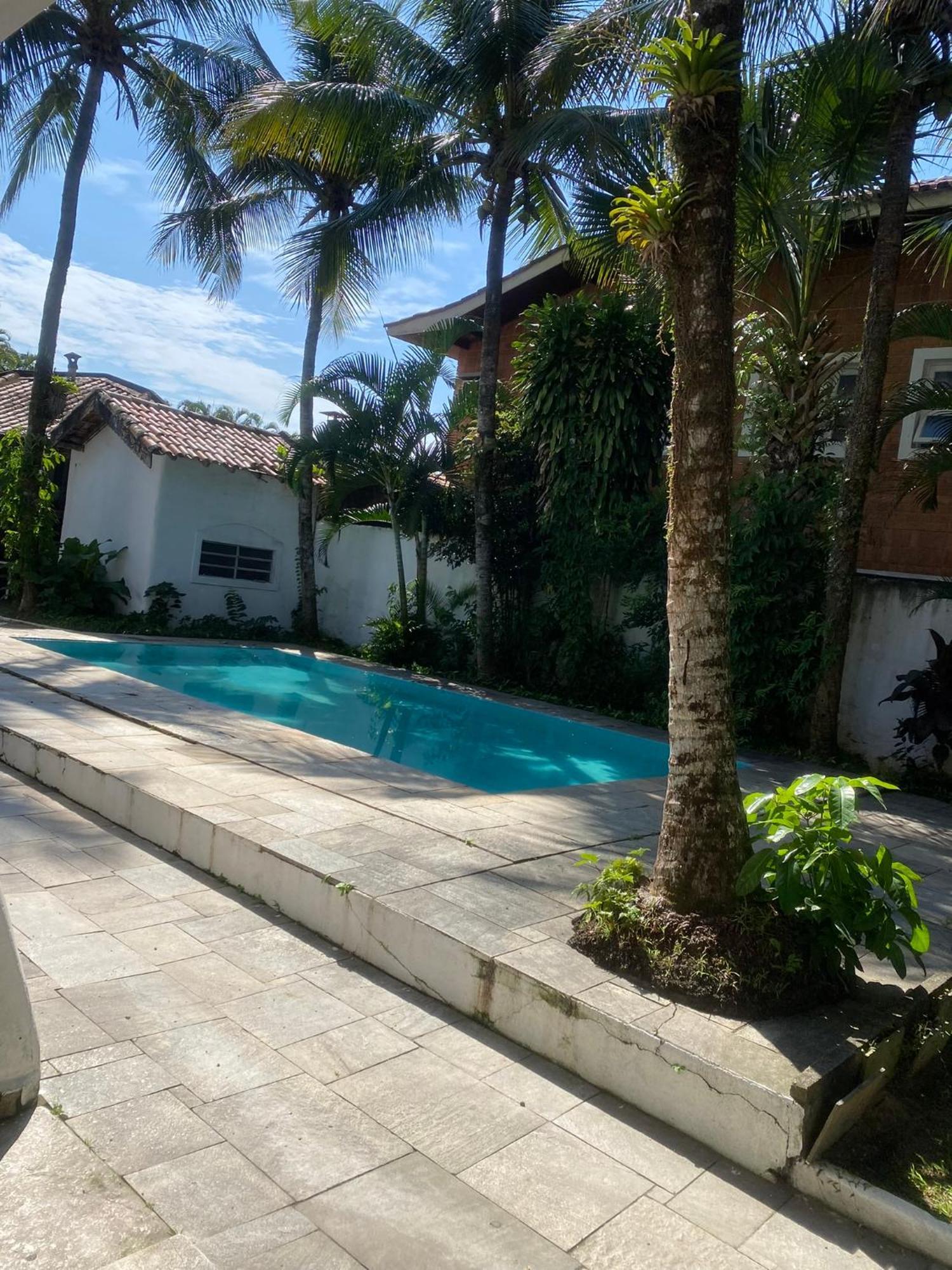Casarao No Guaruja Com Piscina Villa Luaran gambar