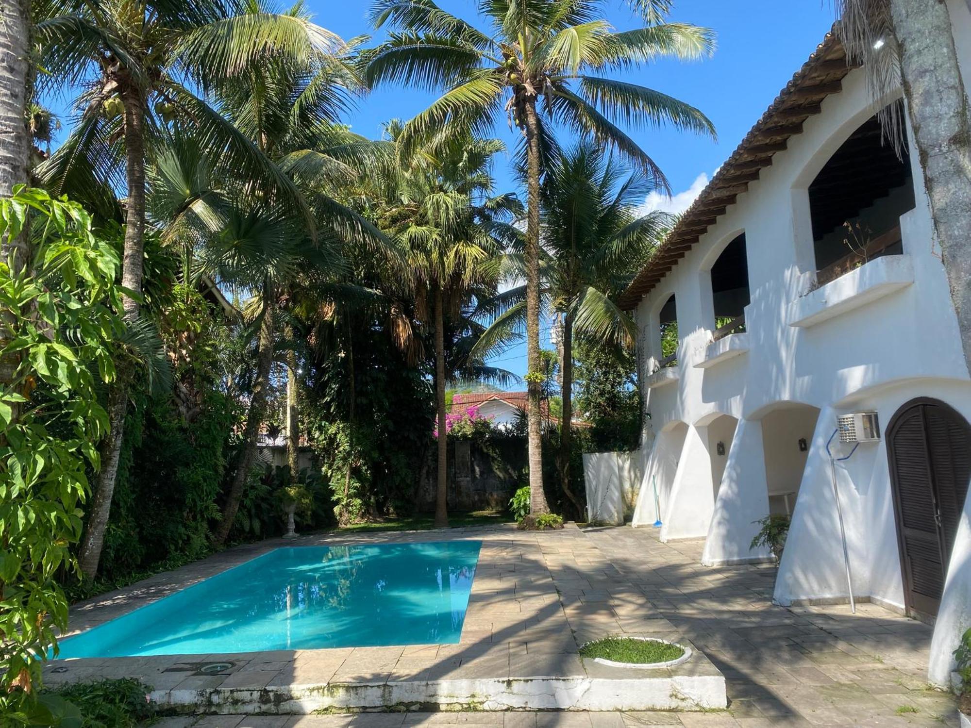 Casarao No Guaruja Com Piscina Villa Luaran gambar